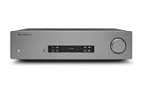 Cambridge Audio CXA81 MKII - Sistema HiFi con amplificatore stereo integrato da 80 Watt, Bluetooth aptX HD e DAC ESS SABRE - Grigio Lunare