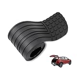 Protezione Paraurti Posteriore Auto per Peugeot 207 207CC 207 SW 206 206CC 206 SW 208 307 308 2008 3008, Protettore del Bagagliaioin Gomma, AntiGraffio e Antiscivolo