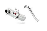 DOMINATOR Terminale di Scarico Marmitta Silenziatore ST compatibile con XL 600 V TRANSALP 1987-2000