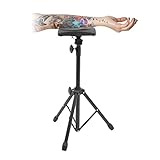 Poggiapiedi Braccio Tatuaggio Supporto Braccio Tatuaggio Regolabile in Altezza Poggia Braccio per Tatuaggio Pieghevole Bracciolo Tatuaggio Ideale per Studio Tatuaggio Salone di Bellezza