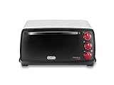 De'Longhi EO14552.W Sfornatutto Mini, Forno elettrico, Capacità 14L, 3 Funzioni di Cottura, Timer con Spegnimento automatico, Friggitrice ad Aria, Luce Forno Pronto, Potenza 1400w, Bianco
