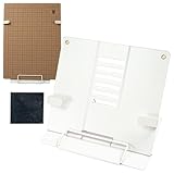 Macrame Board Metal Holder | Supporto regolabile della scheda macramè pieghevole – Supporto triangolare ad alto supporto per tablet, libri di, ricette, riviste