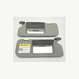 CccYunMA6 per Opel Antara 2006 2007 2008 2009 2010 2011 Auto Anteriore Sinistra/Destra Visiera Parasole Pannello Parasole con Specchio per Il Trucco di Ricambio.,A-Grey Left