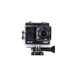 Nilox, Action Cam Dual S, Action Camera Risoluzione 4K/60 fps, Grandangolo a 170°, Schermo Posteriore Touch Screen, Impermeabile fino a 30 m con Custodia Stagna,con Attacchi Adesivi, Kit di Montaggio
