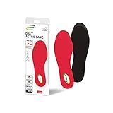Noene DAILY ACTIVE BASIC Solette Plantare Antishock per Scarpe Sportive perfette per l'attività sportiva e per la vita di tutti i giorni ideali per Uomo e Donna h: 2 mm - 43/46