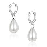 ASH'S CHOICE Monachella a Goccia Donna con Perla Argento 925