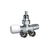 1436,Valvola MONO-BITUBO termostatizzabile destra a sq con codolo e calotta FAR