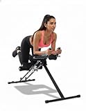 Attrezzo Fitness GYMFORM AB GENERATOR, Allenamento per Addominali + Cardio, 5 Livelli di Esercizio, Combina Plank e Sit-up, Pieghevole e con computer LCD
