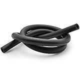 Easyboost Tubo Carburante Benzina 4mm Gomma Rinforzata per Scooter Booster AM6 Derbi Vespa Motocicletta Decespugliatore Motosega - Flessibile molto resistente - 50cm