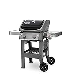 Weber Barbecue a gas Spirit II E-220 GBS Nero Piano cottura Laterale BBQ da giardino