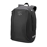 Zaino Wilson, Zaino W/S, Con 3 Scomparti, Accessori da Golf per Uomo e Donna, Nero