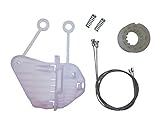 Twowinds - Kit Alzacristallo C0002691V001 Compatibile con Smart City-Coupé Cabrio Fortwo - Porta Anteriore Sinistra (lato conducente) - Regolatore di Finestrini