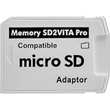 Aukuoy Ultimate Version Adattatore scheda di memoria SD2Vita 5.0 per PS Vita Adattatore micro SD PSVSD, convertitore SD2Vita per PS Vita 1000 2000