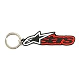 Alpinestars Blaze Key FOB Portachiavi, Nero Rosso, OS Unisex-Adulto, Taglia unica