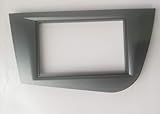 Mascherina telaio autoradio Adattatore stereo 2 doppio Din Grigio compatibile per Seat Leon 2 dal 2005>2009 MS269/ST