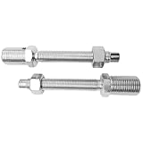 SRKATI Ammortizzatore Kit di Abbassamento Posteriore Regolabile Adatto per Harley Softail Fatboy, Adatto per Breakout Deluxe Slim 00-17