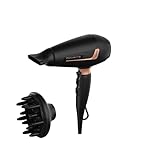 Rowenta Cv8830 Pro Expert, Asciugacapelli, 2200 W, Generatore Di Ioni, Accessori Per Styling, Impostazioni Personalizzate, Ergonomico, Nero