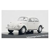 Auto Classica In Lega 1:43 Per Volkswagen Sedan 1500 1973 Volkswagen Maggiolino Modello Di Auto Giocattolo Bianco Decorativi Da Collezione