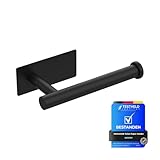 Ibergrif MK34052B - Portarotolo da Bagno Autoadesivo, Supporto per Appendere, Acciaio Inossidabile