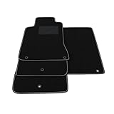 Tappetini compatibili con Infiniti Q30 2015-2020 no decoro, kit tappetini auto personalizzati, set tappeti in moquette, tappeto auto