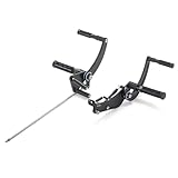 EYNLDS Per S&uzuki VZ 800 Marauder 1997 1998 1999 2000 2001 2002 2003 2004 6" Pedane Arretrate Avanzate con Poggiapiedi E Pedali