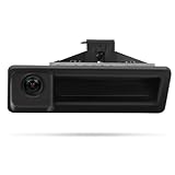 HD 720P Telecamera Posteriore per Auto Sostituzione per BMW Serie 3 Serie 5 X6 E39 E60 E70 E82 E90, 170 Gradi Telecamera per Visione Notturna Grandangolare per Auto, Telecamera per Parcheggio