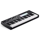 Novation Launchkey 49 [MK4] — Controller MIDI USB a tastiera da 49 tasti semipesati, con integrazione per DAW. Modalità Accordo e Scala, 8 drum pad, arpeggiatore. Software di produzione inclusi