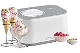Cuisinart FreezeEase – Gelatiera autonoma con 3 programmi (Gelato, Sorbetto, Yogurt) | Nessun pre-congelamento | Pronta in 40 min | Funzione di mantenimento al freddo | Compressore 950ml (Nuovo)