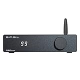 S.M.S.L A50 PRO Amplificatore di potenza HiFi, filtro passa alto/basso 2.1 canali, Infineon's MA12070P Chip, ingresso Bluetooth 5.0/USB/HDMI/AUX Subwoofer passivo con volume regolabile (A50 PRO)