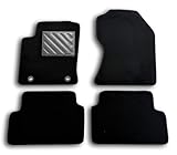 Tappetini per Ford Focus I dal 1998 al 2004 (Anche SW) Fix ovale Su misura, antiscivolo, battitacco in gomma rinforzata