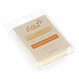 Elka S7908506 Confezione da 6 cubi Cannella e Arancio. 100% Cera di soia Naturale, Multicolore, Estándar