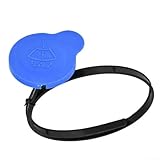 Yhenlovtt Tappo di bottiglia del serbatoio del lavavetri per Nissan Qashqai 28913JD00A blu ABS Materiale del tergicristallo del sistema di ricambio 7.3x6cm