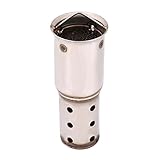 Jadeshay Silenziatore Auto,51mm DB Killer Punte di Scarico Moto Silenziatore Tubo di Scarico in Acciaio Inox Silenziatore Acustico Rumore Marmitta Moto Silenziatore
