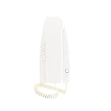 BTICINO Citofono Universale 334262, Citofono con Cornetta, Pulsante di Apertura Serratura, 4 Tasti per Funzioni Aggiuntive, Installabile in Impianti Analogici Bticino, Regolazione Volume, Bianco