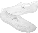 Cressi Water Shoes, Scarpette Sportive Uso Acquatico/Mare/Spiaggia Adulti, Ragazzi e Bambini, Trasparente, 38 EU