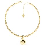 Guess Collana Daktari in Acciaio Gold
