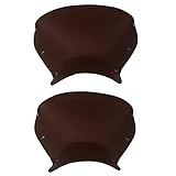 GENERICHE COPPIA COPERTINA COPRISELLA COLORE MARRONE PER LAMBRETTA D/LD 125 CON SCRITTA INNOCENTI