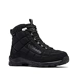 Columbia Firecamp Boot, Stivali da neve Uomo, Black/City Grey 2024 , 44 EU