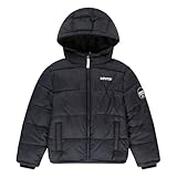 Levi's Lvb Core Puffer Giacca, Nero, 6 Anni Bambini e Ragazzi