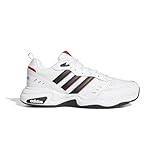 adidas Uomo Strutter Shoes, Cloud White Core Black Active Red, 45 1/3 EU