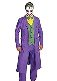 Ciao- Joker costume travestimento adulto originale DC Comics (Taglia L)