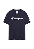 Champion Legacy Man-Big Logo T-Shirt, Blu (Bs501), XL Uomo