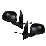 COPPIA Specchi Specchietti Retrovisori nero Regolazione comando meccanico laterali destro e sinistro Specifici per Panda modello 312 e 319 prodotte dal 2012 in poi - 801076-801077