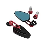 Specchietto retrovisore moto Per Ducati Per Hypermotard 950 939 821 796 SP 1100 2007-2023 Moto 22mm 7/8 "Grips End Specchietti Retrovisori Laterali Specchietti laterali moto (Colore : 5)