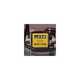 CEMO | Contalitri per serbatoio gasolio CUBE | indicatore di livello del serbatoio a 3 cifre | nero/giallo