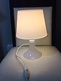 IKEA, lampada da tavolo Lampan, colore bianco