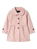 Name it mini Nmfmadelin Trench Coat Noos, Pale Mauve, Numeric_110 Bambine e Ragazze