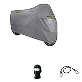 COMPATIBILE CON PIAGGIO SFERA 80 TELO COPRIMOTO COPRISCOOTER IN NYLON IMPERMEABILE STRISCE FLUO COPERTURA PER SCOOTER MOTO UNIVERSALE COVER ANTISTRAPPO ANTIPIOGGIA 232X100X125CM