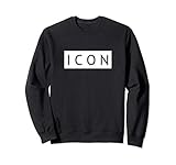 ICON white background rap clothing Felpa