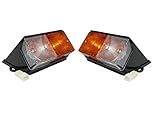 J/J Coppia Fari Fanali Anteriori Sx Dx Direzione-Posizione 160x85 mm Faro Omologato Trattori Macchine Agricole